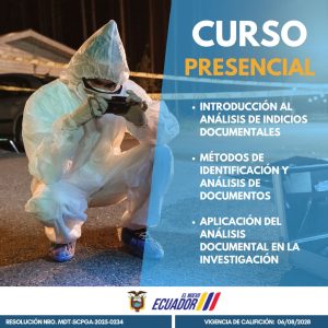 ANÁLISIS DE INDICIOS DOCUMENTALES EN UNA INVESTIGACION